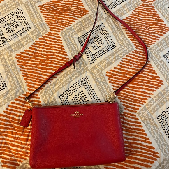 Coach Bags Coach Red Crossbody Poshmark